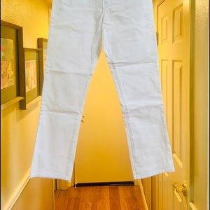 Vitamina Jeans Womens White Cotton Size EUR 40